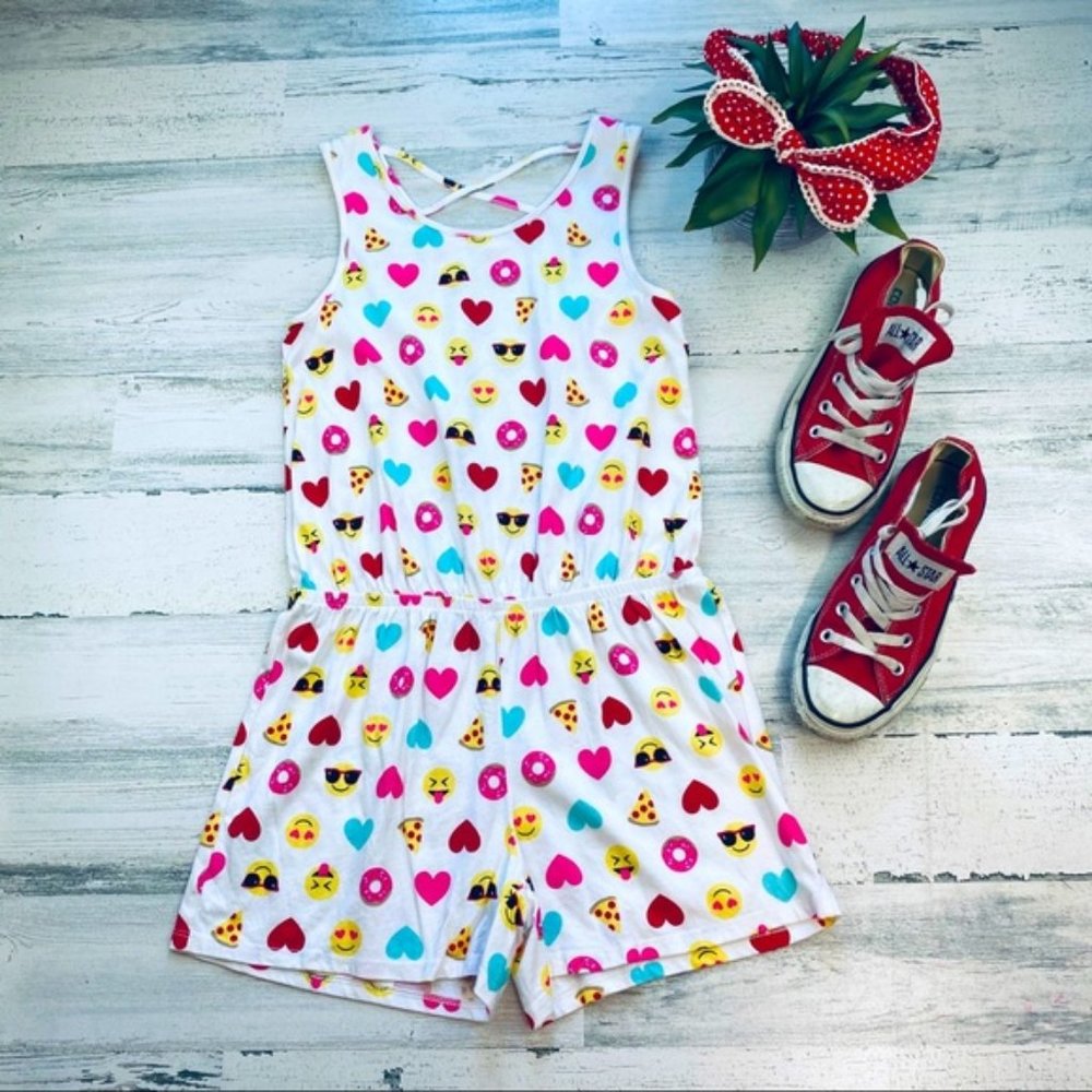 Children’s place emoji romper